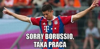 Lewandowski skarcił byłych kolegów! Memy po meczu Bayern - Borussia! GALERIA