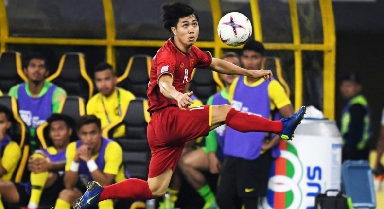 Malaysia exerted much of the early pressure in front of a capacity crowd of more than 87,000 but Vietnam took the lead after 22 minutes following a swift counter-attack