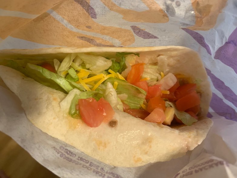 Tacos z Taco Bell