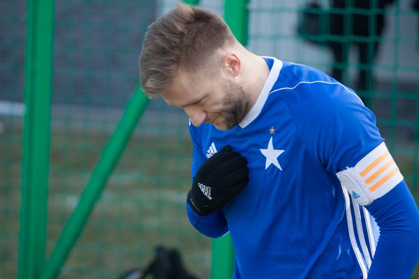 Pilka nozna. Ekstraklasa. Wisla Krakow. Trening. 09.01.2019