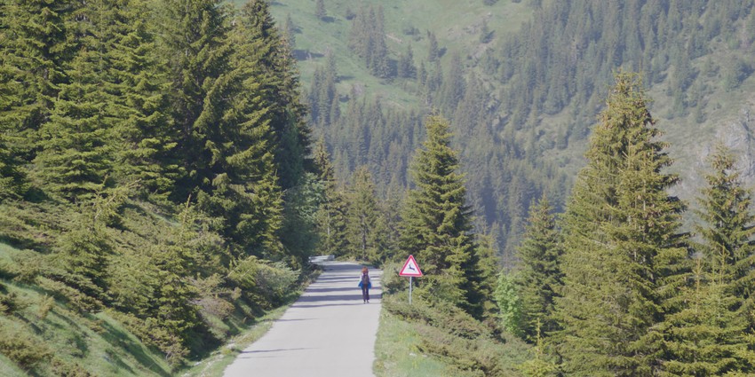Scene iz filma "A Istok reka teče"