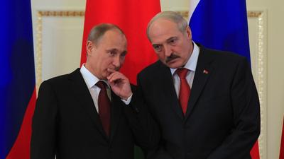 Władimir Putin Aleksander Łukaszenka Białoruś Rosja 
