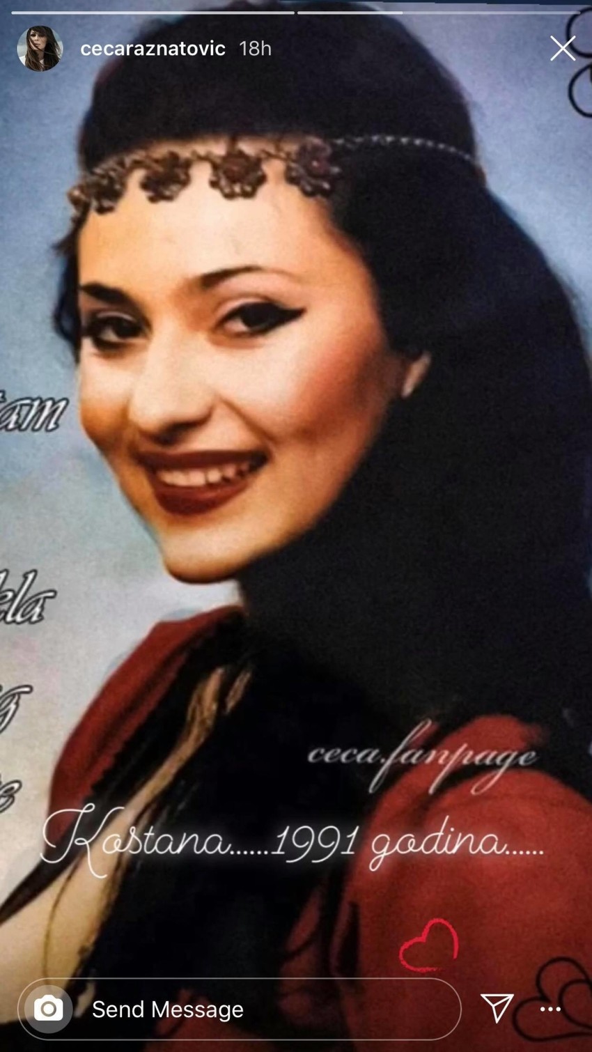 Ceca Ražnatović, Koštana