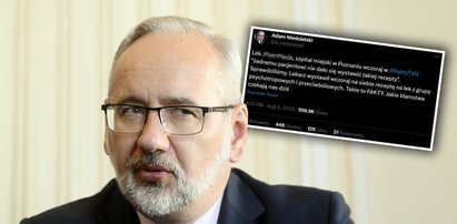 Za to, co minister Niedzielski napisał na Twitterze, mogą grozić trzy lata! Ostra reakcja Naczelnej Izby Lekarskiej