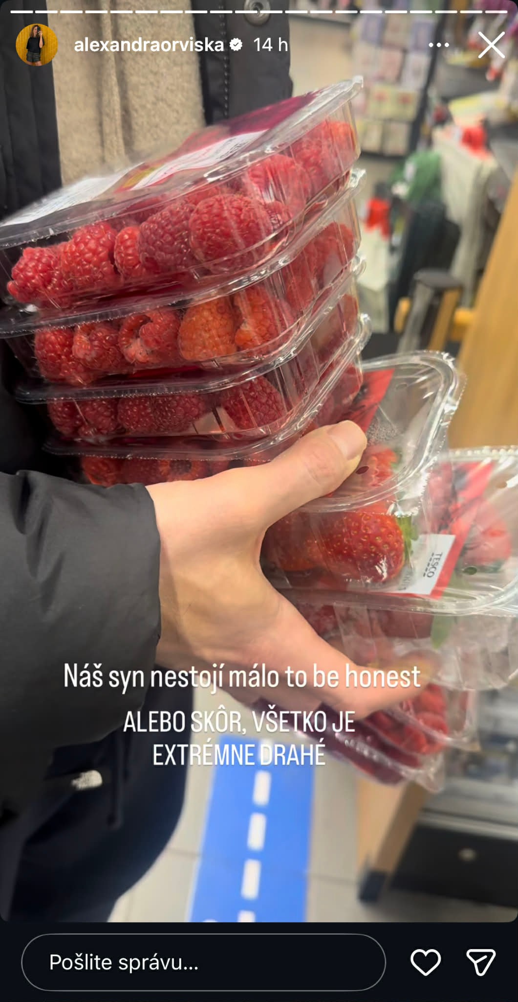 Orviská si o cenách potravín myslí svoje. 