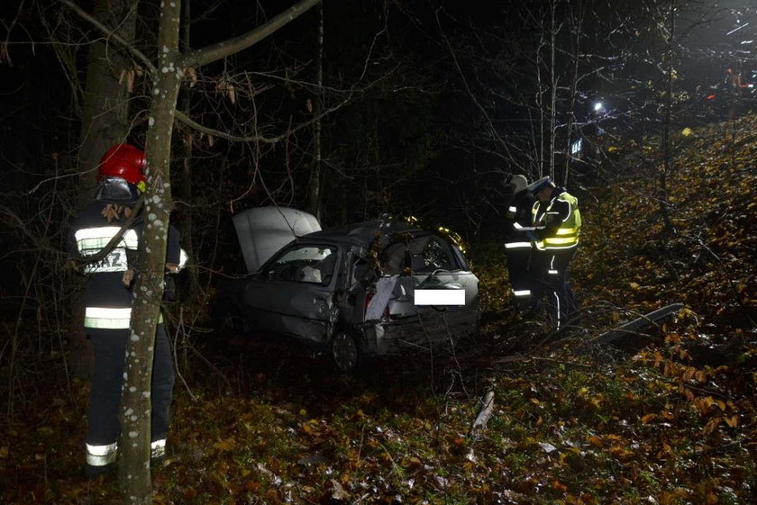 Pijana nastolatka spowodowała tragiczny wypadek koło Kościerzyny