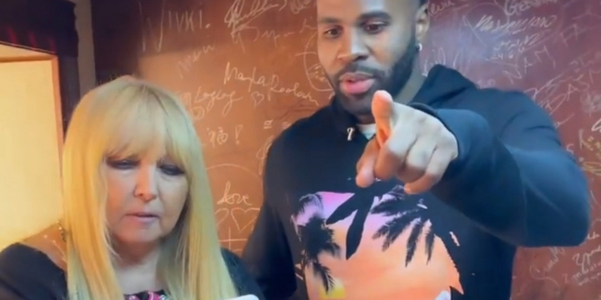 Maryla Rodowicz i Jason Derulo. 