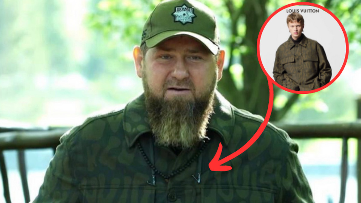 Jego ludzie giną w Ukrainie, a Kadyrow paraduje w "mundurze" od projektanta