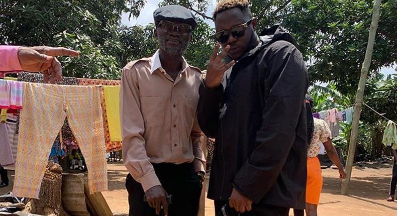 Lil Win and Medikal spotted on the set of upcoming TV series 