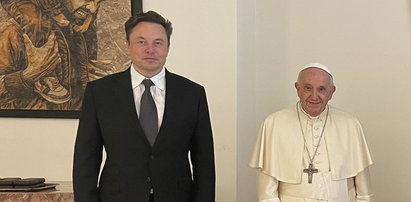 Elon Musk na prywatnej audiencji u papieża. Przedstawił Franciszkowi swoje dzieci, ale nie wszystkie