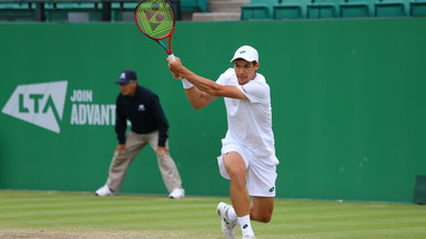 Wimbledon: Kamil Majchrzak przegrał mecz o wejście do głównej drabinki