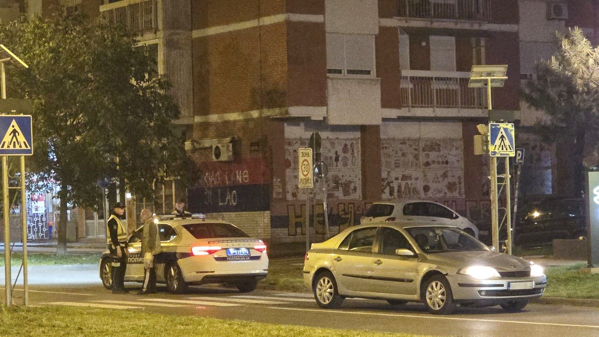 Potera u naselju Liman u Novom Sadu