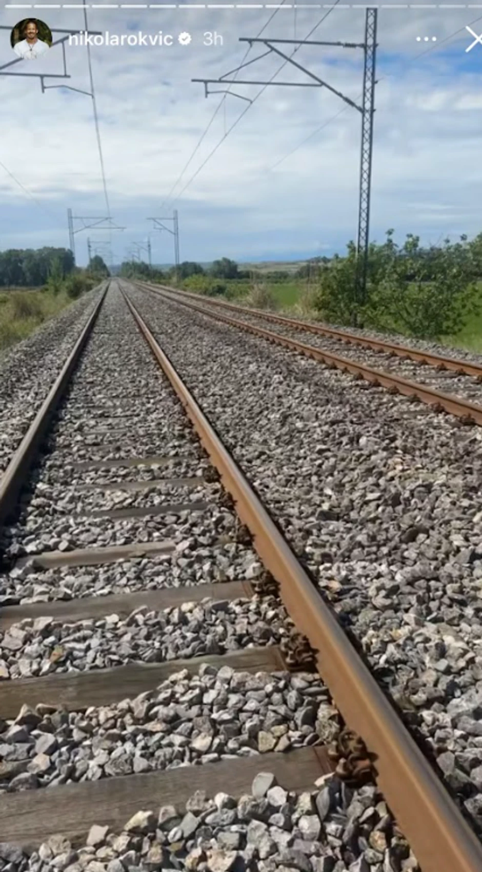 Nikola Rokvić -20. dan pešačenja