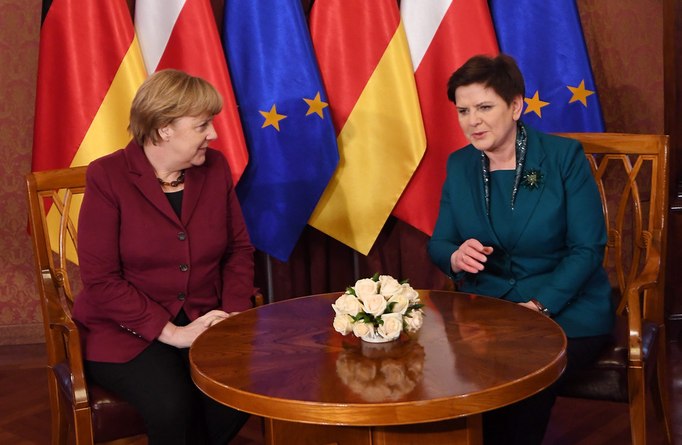 Angela Merkel i Beata Szydło