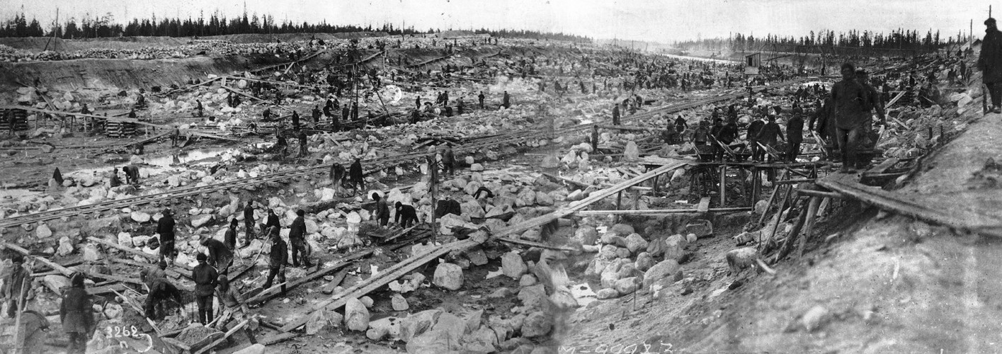 KANAŁ BIAŁOMORSKI, lata 1931-1933