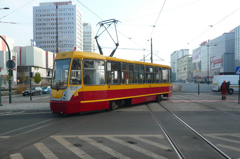 Wykolejenie tramwaju