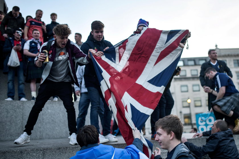 Pseudokibice bili się na Wembley. Krwawa jatka na Anglia – Szkocja