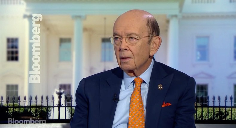 US Commerce Secretary Wilbur Ross.