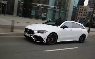 Mercedes-AMG CLA 45 S 4Matic+ Shooting Brake – nie potrafi być grzeczny