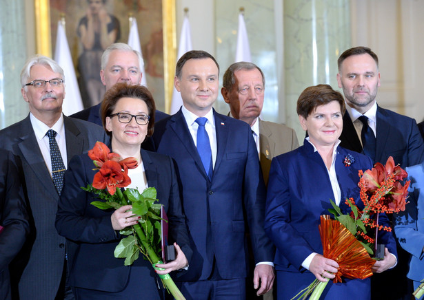 Prezydent i nowy rząd.