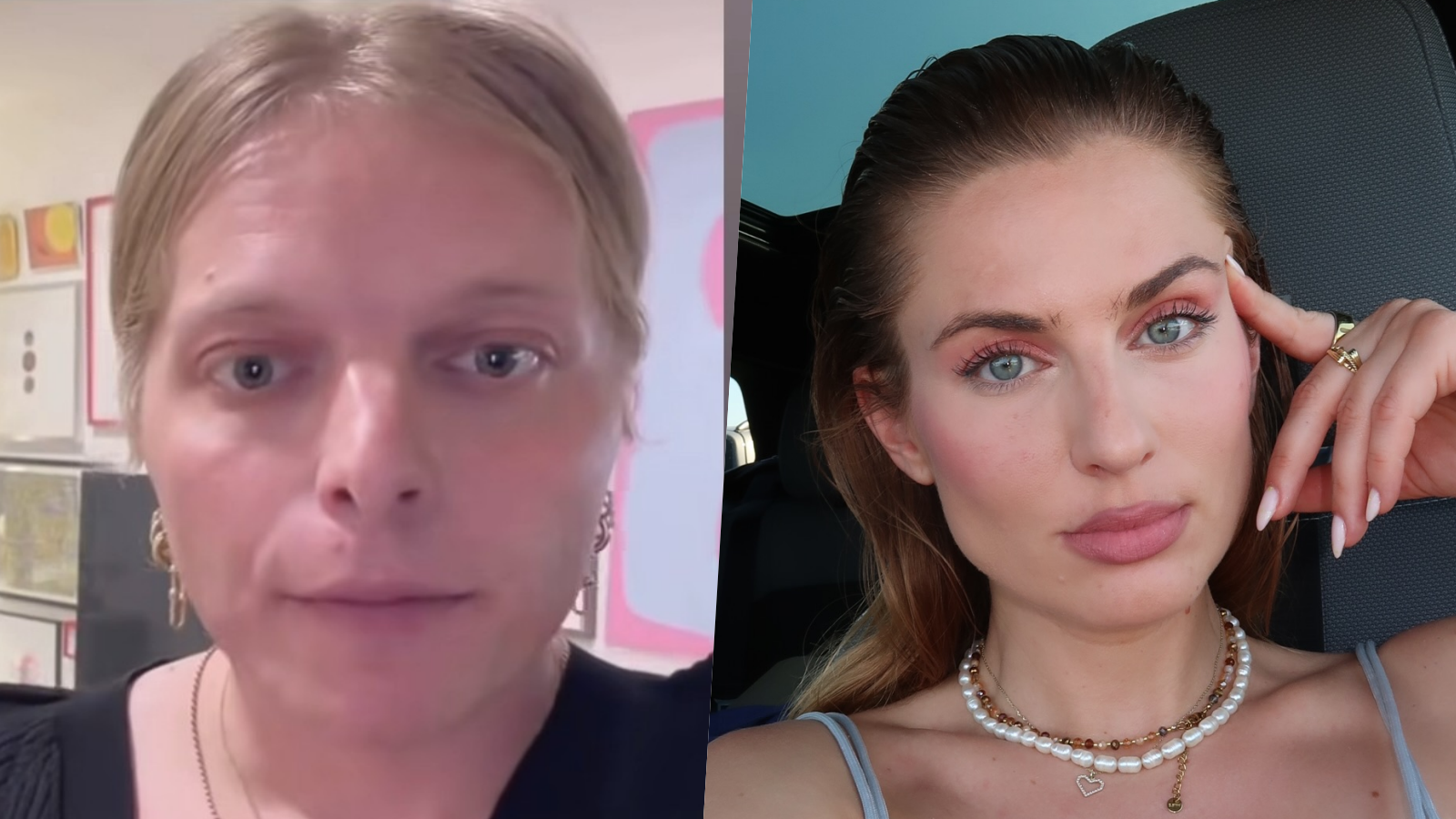 Americká influencerka Gwen McMullen a moderátorka Katarína Becca Balážiová.