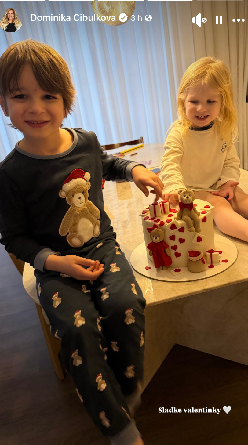 Dominika Navara Cibulková strávila Valentína v štýlovom dome neďaleko Prahy.