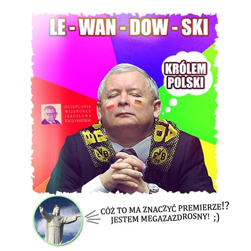 Mem o Robercie Lewandowskim