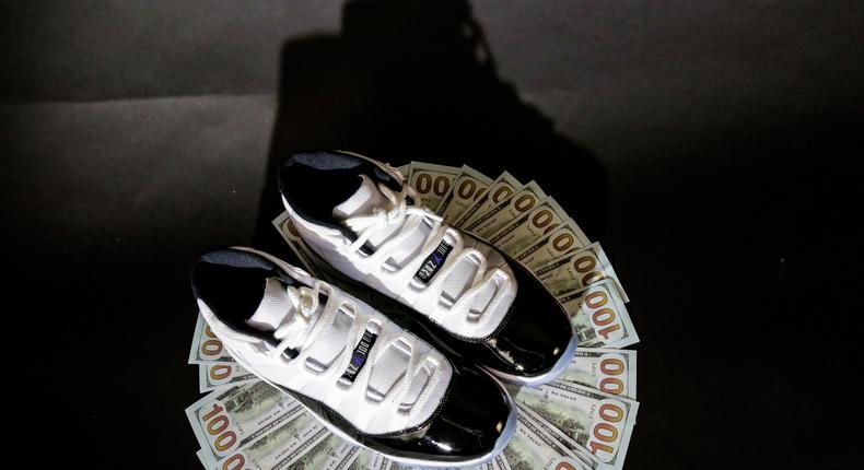 Sneaker world money shoes