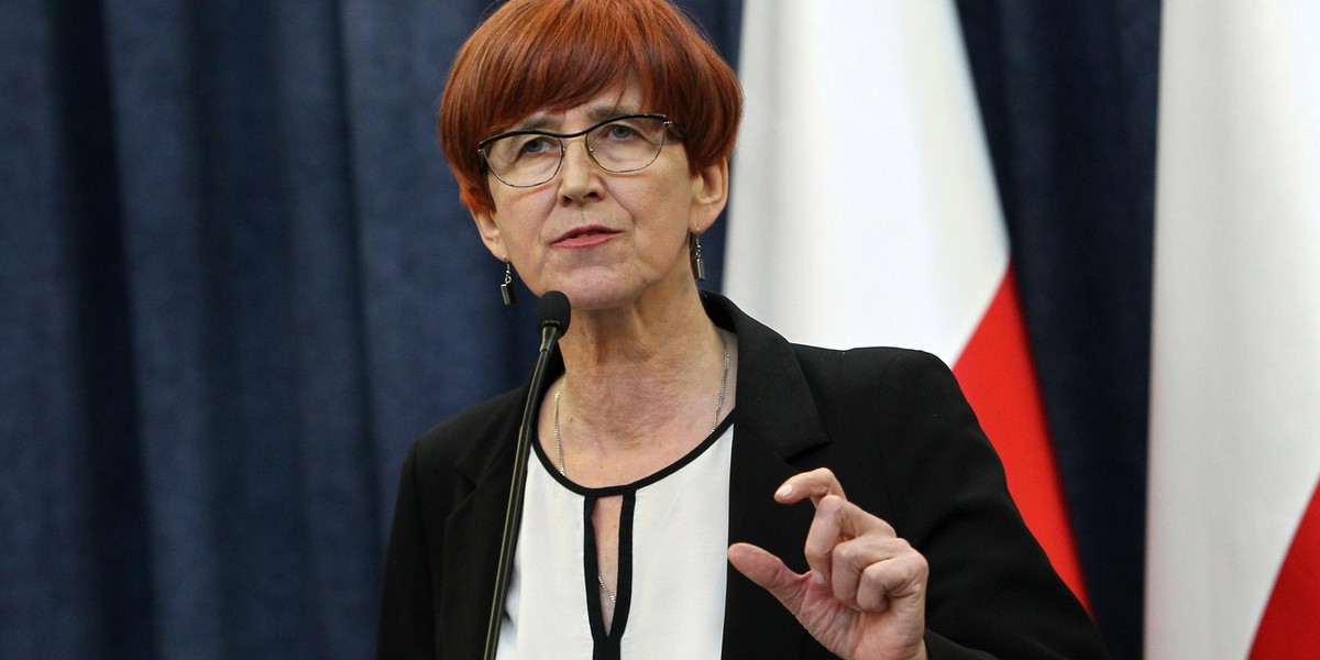 MInister Elżbieta Rafalska