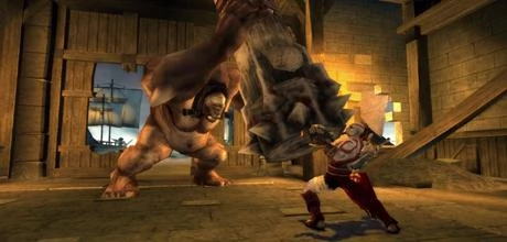 Screen z gry "God of War: Chain of Olympus"