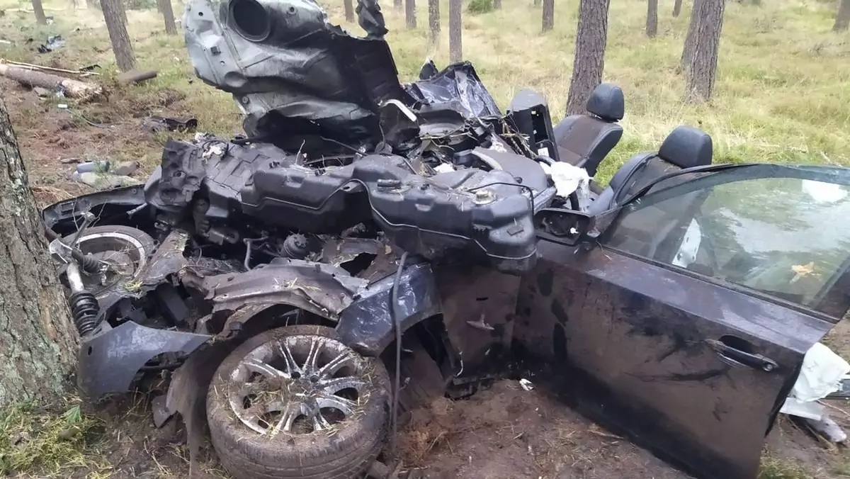 Wypadek BMW - zdjęcie ilustracyjne