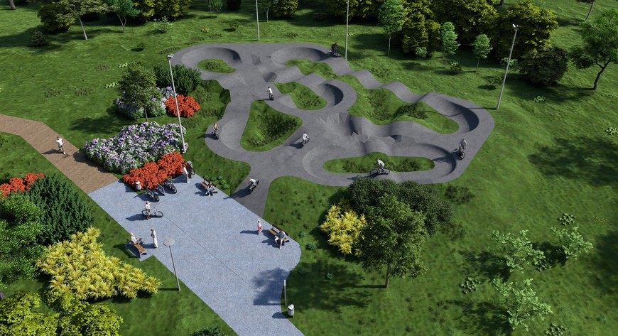 Pumptrack powstanie w okolicy stawów w Leśnicy