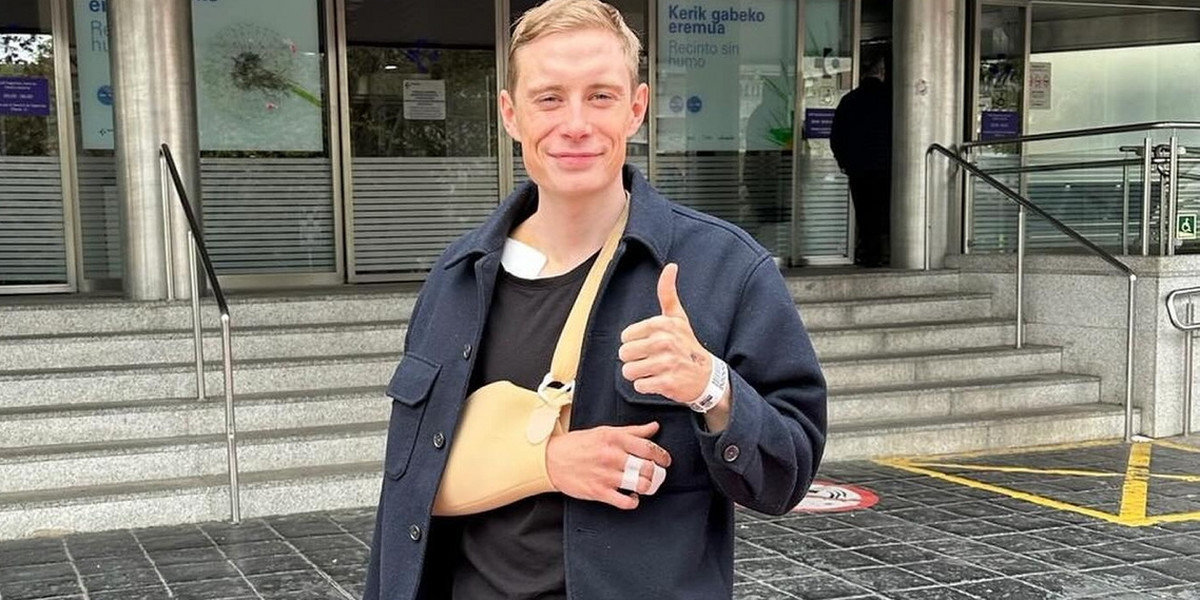 To mały lekarski cud. Uśmiechnięty Jonas Vingegaard po 12 dniach opuścił szpital!
