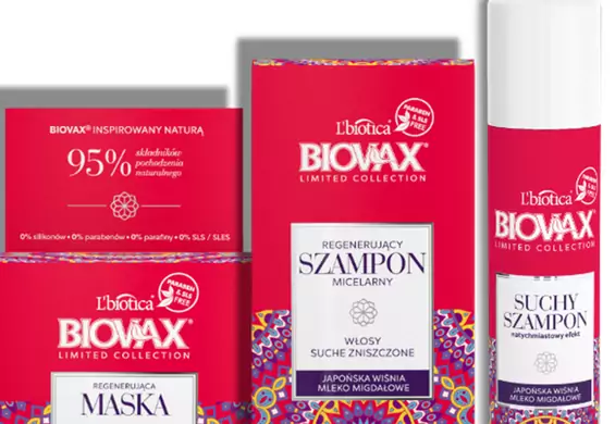 Zestaw kosmetyków do włosów Biovax Limited Collection