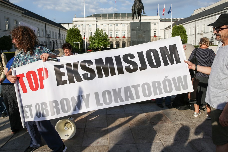 Protest przeciwko ustawie