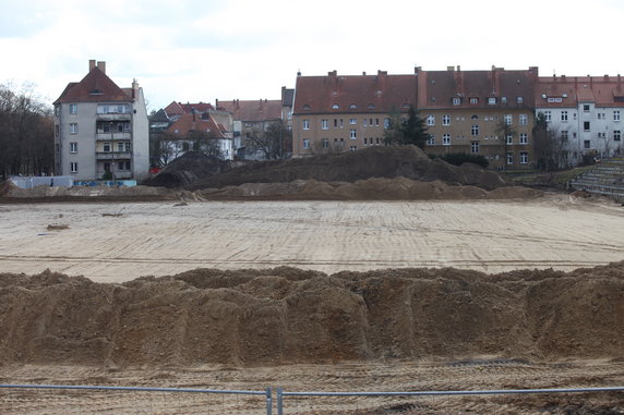 Budowa stadionu lekkoatletycznego w Gorzowie