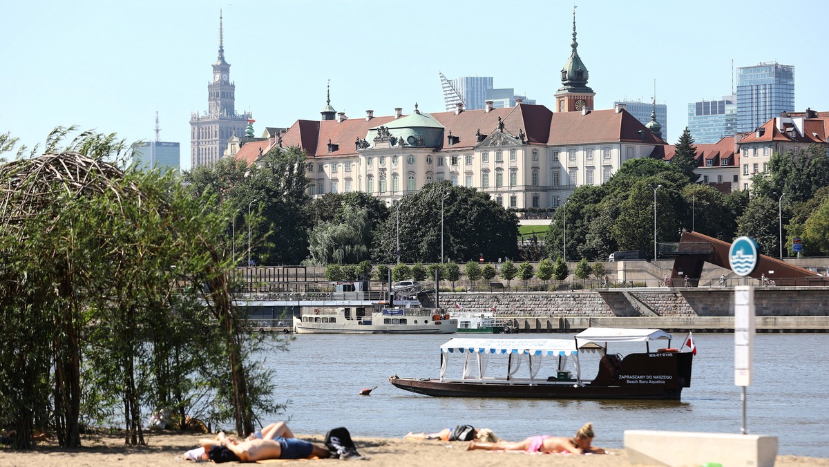 Plaża nad Wisłą, Warszawa