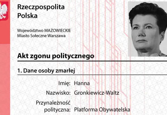 Psychoza narodowców trwa. Wystawiają "akt zgonu politycznego" prezydentom miast