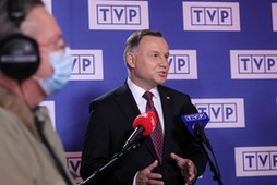 Andrzej Duda. Debata w TVP