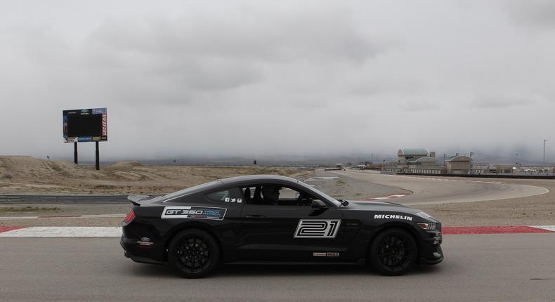 The Ford Mustang Shelby GT350.