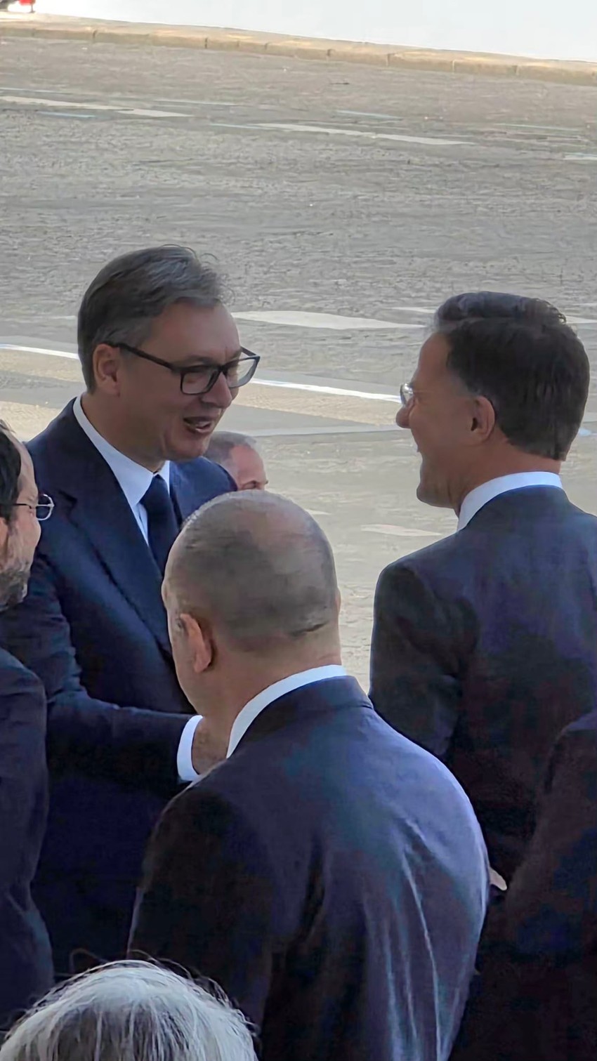 Aleksandar Vučić na paradi u Francuskoj