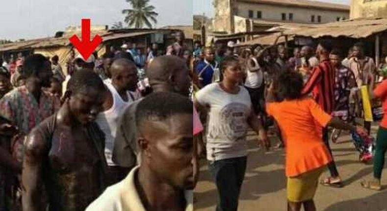 Pastor beaten to death in front of his church after being caught eating bread and faeces