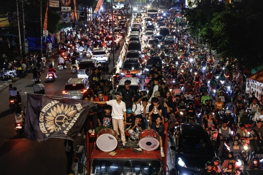 Proslava u Džakarti uoči ramazanskog bajrama 9. aprila 2024.