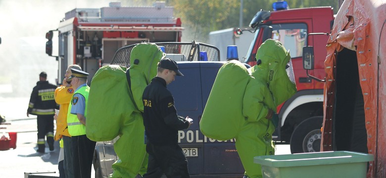 Wyciek amoniaku w olsztyńskim Indykpolu. Są ranni, zakład ewakuowano