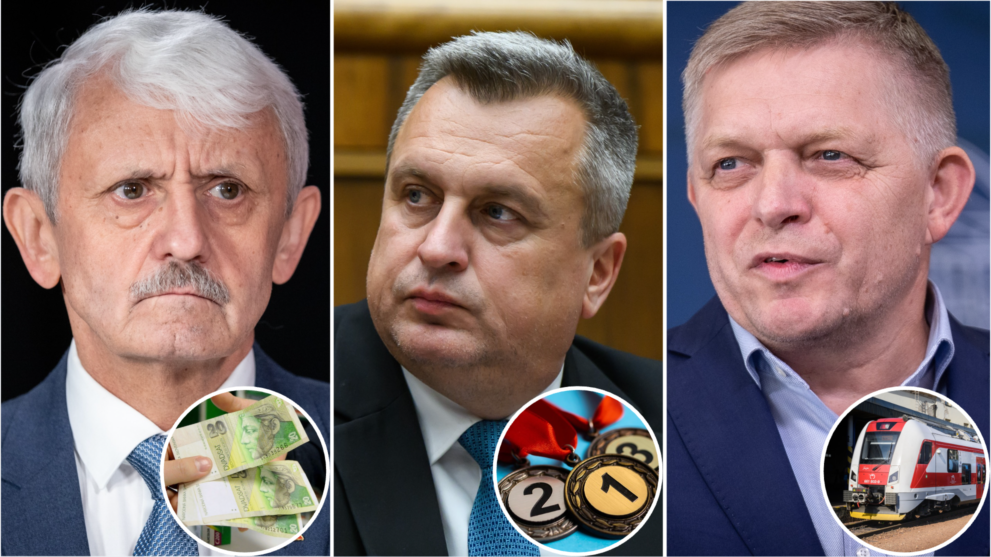 Mikuláš Dzurinda sľuboval dvojnásobné platy, Andrej Danko plánuje organizovať olympijské hry, Robert Fico chce potravinovo sebestačné Slovensko.