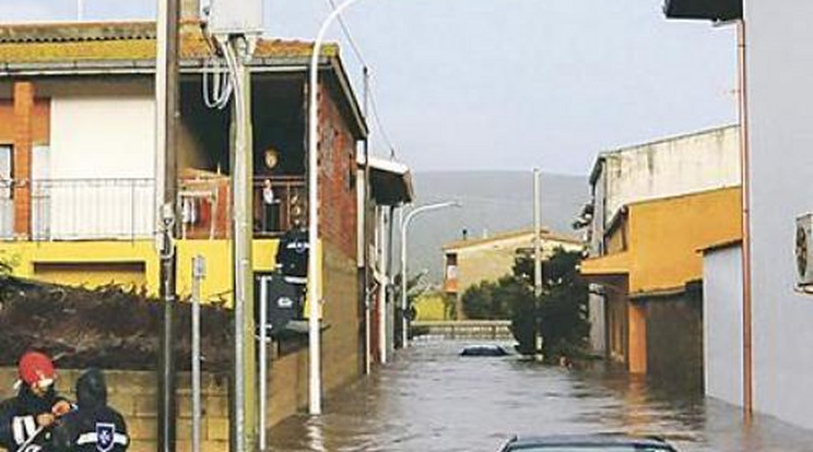 Brutális ciklon csapott le Szardínia szigetére