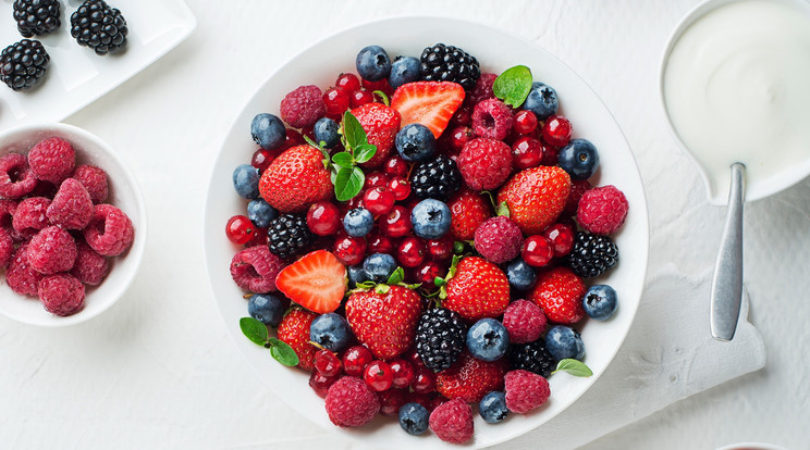 Tovább marad friss a bogyós gyümölcs Fotó: Shutterstock