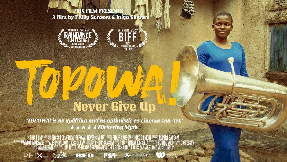 "TOPOWA! Never Give Up" - plakat