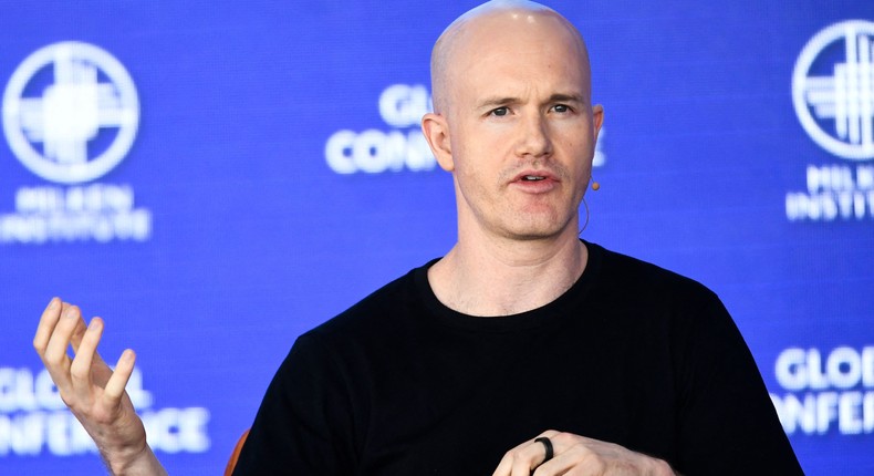 Coinbase CEO Brian Armstrong.