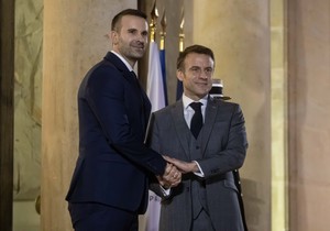 Emanuel Makron i Milojko Spajić